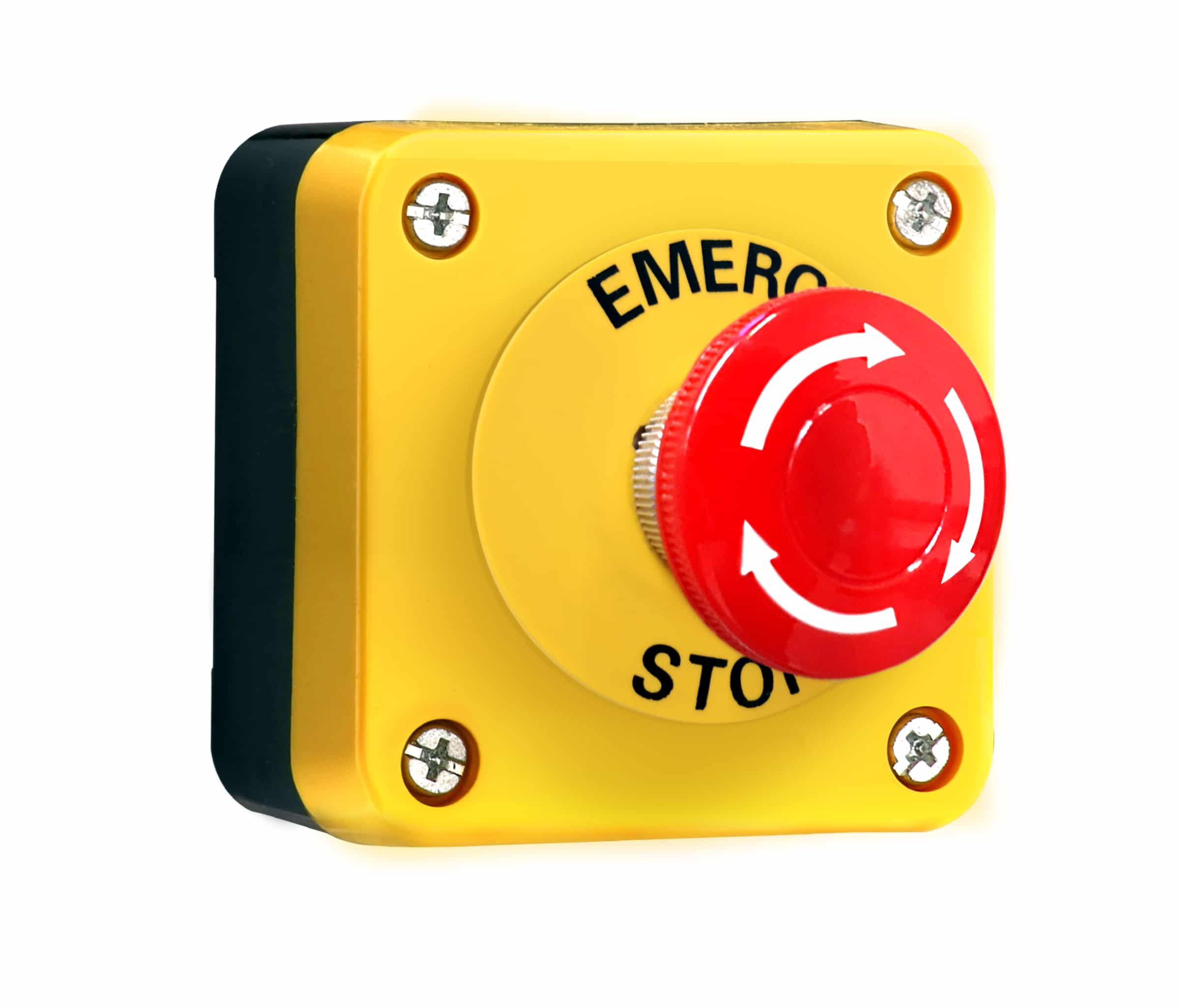 emergency push stop button